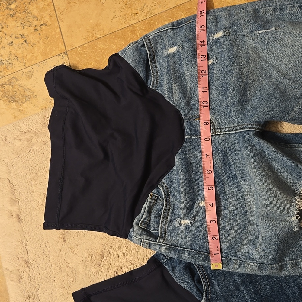 Women's Blue Maternity Jeans Size 24&25 - Picture 2 of 6